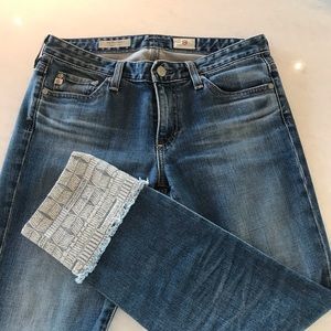 AJ cropped jeans